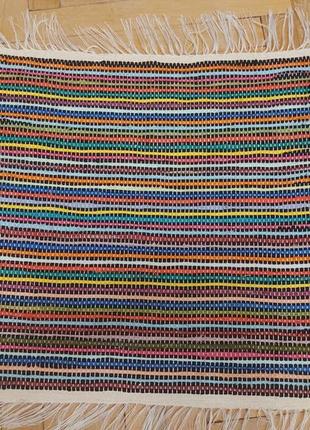 Колоритна домоткана килимова доріжка ручної роботи , в стилі етно/лофт ❤❤❤