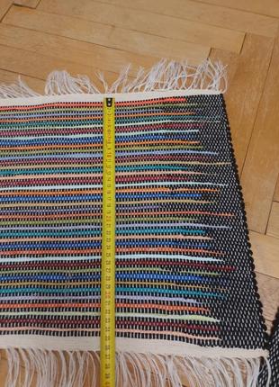 Колоритна домоткана килимова доріжка ручної роботи , в стилі етно/лофт ❤❤❤