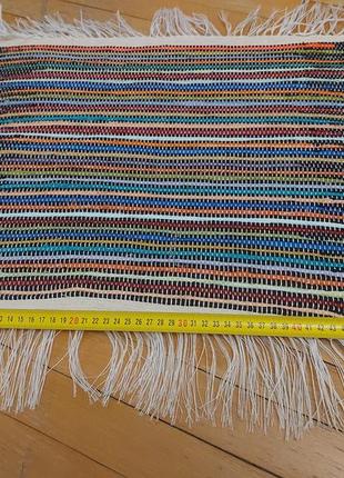 Колоритна домоткана килимова доріжка ручної роботи , в стилі етно/лофт ❤❤❤