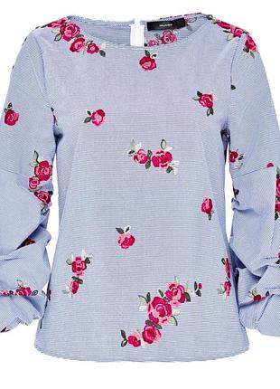Блуза з вишивкою hull huber, р-р 44