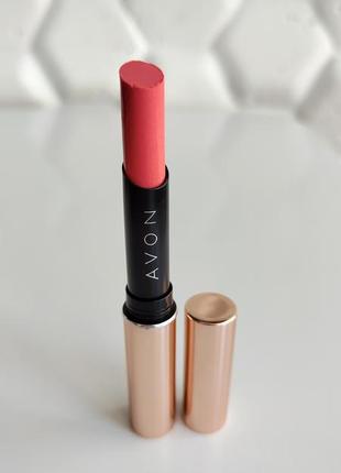 Зеркальная помада блеск для губ эйвон avon sunset