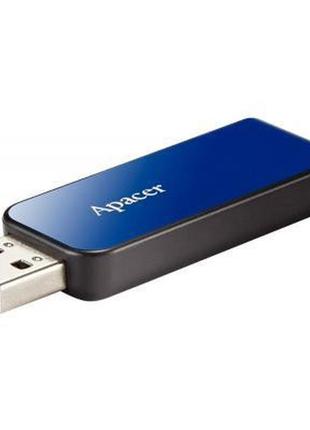 Флеш-драйв 32gb apacer ah334 блакитний