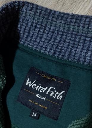 Мужская флисовая кофта / weird fish / толстовка / мужская одежда / флиска / свитер