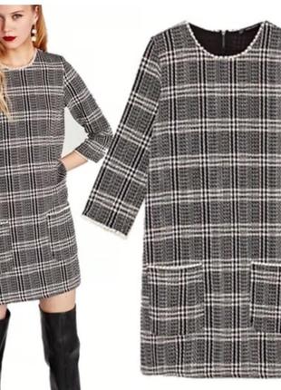 Сукня платье zara сукня твідова