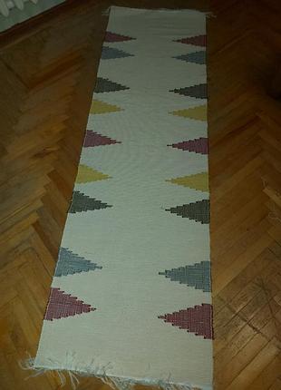 Домоткана килимова доріжка ручної роботи ❤