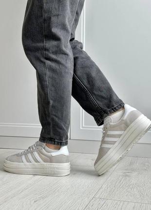 Adidas gazelle кроссвки женские6 фото