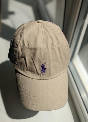 Кепка бейсболка polo ralph lauren rl purple label1 фото