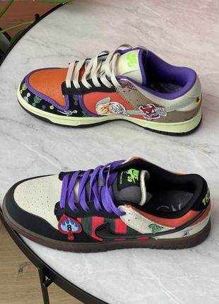 Кроссовки Pantofi NIKE Air Max Excee Gs CD6894 001 Black White Dark Grey low x halloween custom