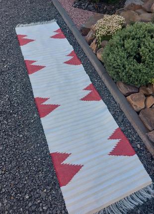 Домоткана килимова доріжка ручної роботи ❤
