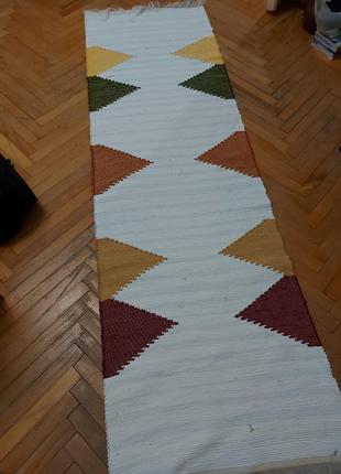 Домоткана килимова доріжка ручної роботи ❤