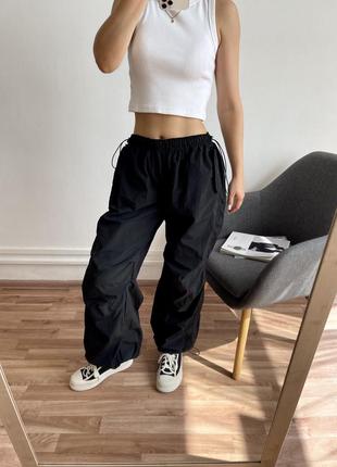 Bershka parachute pants