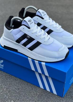 Мужские кроссовки adidas zx white1 фото