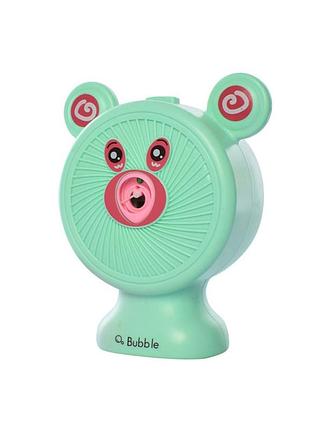 Генератор мыльных пузырей ведмедик s680-13a зеленый