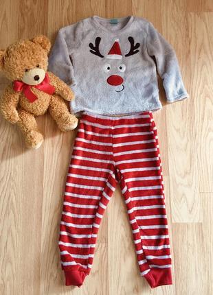 Дитяча новорічна піжама1 фото