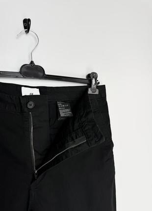 H&amp;m чино-брюки в черном цвете. skinny fit.5 фото