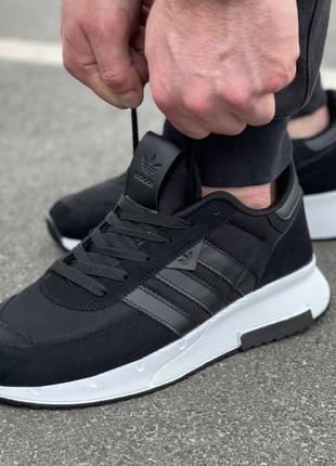 Мужские кроссовки adidas zx black4 фото