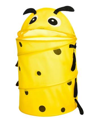 Корзина для игрушек гусеница bambi mr 0663-1 высота 68 см желтый