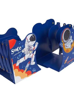 Підставка-тримач для книг металева "spaceman" 20,8 х18, 8см, mix unison q666-708-b