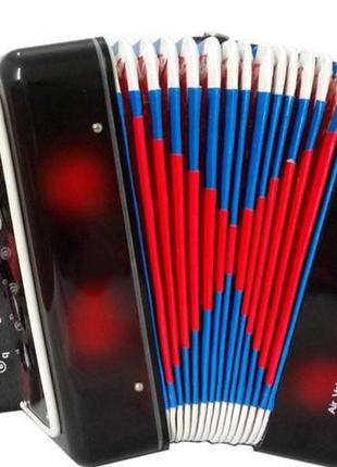Гармошка іграшкова 6429 4 види  чорний