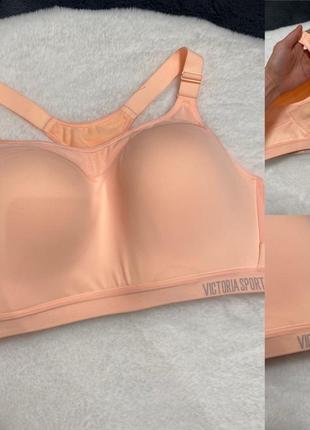 Розкішне бра топ для спорту victoria’s secret 80е victoria sport персиковий