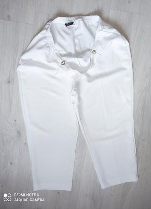 Шикарні літні брюки р. 56/58 талія на резинці.