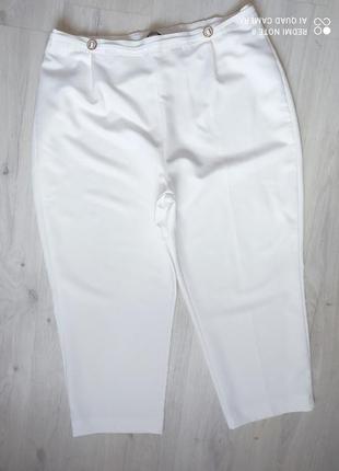 Шикарные летние брюки р. 56/58 талия на резинке.2 фото