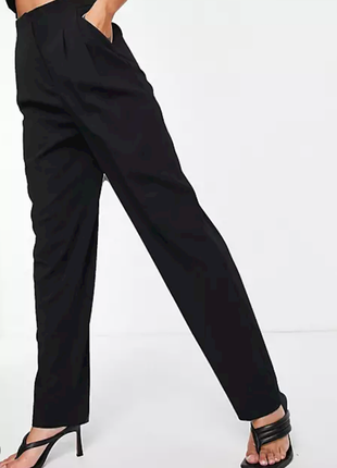 Изысканные брюки mom, slouchy, long, asos design3 фото