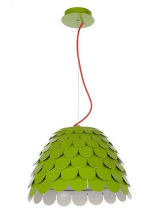 Люстра brille 60w e27 зеленый