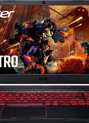 Ноутбук  acer nitro 5 an515-57-58rp,intel core i5-11400h, nvidia geforce rtx 3050,16/512gb,15.6",dos