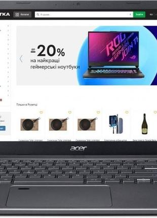 Ноутбук acer aspire 5 a515-57-53ql(nxk3kex009) intel core i5_1235u ,16/512gb,15.6",gray