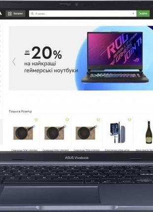 Ноутбук asus vivobook 15 x1502za-bq243 quiet blue / intel core i5-1240p/ ram 8 гб / ssd 512 гб/15.6".(1502zabq243)
