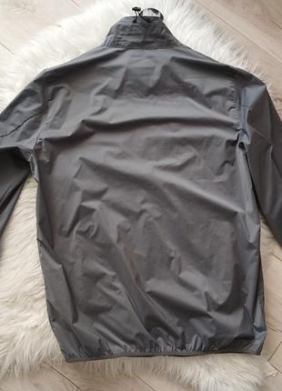 Куртка ветровка серая графит унисекс2 фото