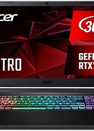 Ноутбук  acer nitro 5 an517-41-re5 (nh.qbhex.007), 17.3", fhd ips 165hz,amd ryzen 7 5800h (4.4 ghz), 16gb, ssd 1tb, rtx 3080 8gb.