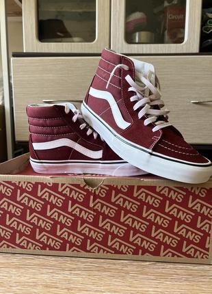 Кеди vans sk8-hi madder bro