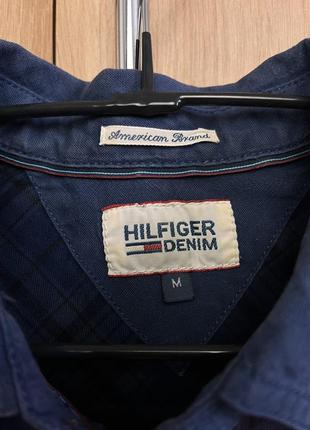 Сорочка hilfiger denim в клітинку4 фото