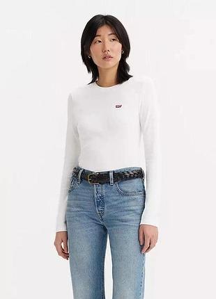 Лонгслив женский levi's ls baby tee