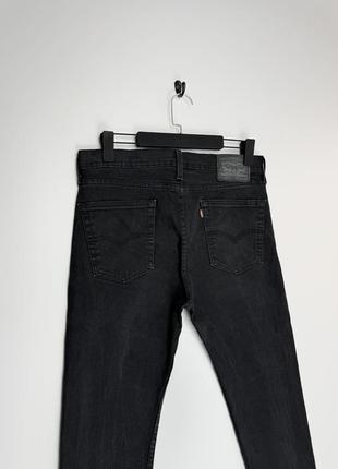 Levi’s 510 стрейчеві джинси у темно-сірому кольорі.3 фото