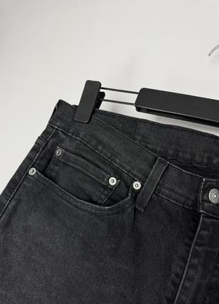 Levi's 510 стрейчевые джинсы в темно-сером цвете.5 фото