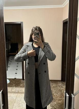 Пальто гусяча лапка