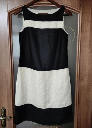 Льняне плаття / сукня - футляр fenn wright manson (100% льон)