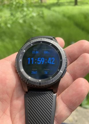 Samsung gear s3 frontier смарт часы годинник2 фото