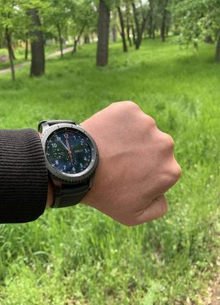 Samsung gear s3 frontier смарт часы годинник4 фото