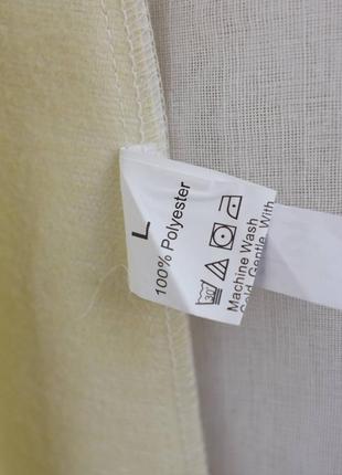 Белая теннисная юбка из экокожи от shein размер l5 фото