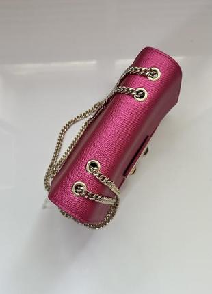 Рожева маленька сумка bella small pink furla2 фото