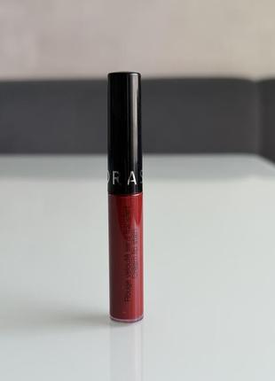 Помада, блеск sephora cream lip satin сатин 96 міні размер  2.5г.   1шт.1 фото