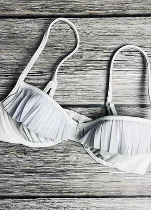 Купальний ліф з рюшами