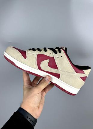 Кросівки чоловічі nike sb dunk red⚡️7 фото