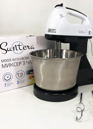 Міксер/блендер suntera smx-504 стаціонарний міксер, міксер тістоміс для дому, міксер  ws22171