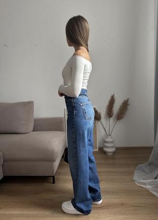 Джинси zara wide leg4 фото