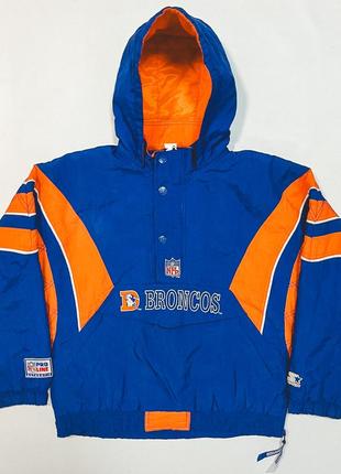 Denver broncos starter pullover jacket online